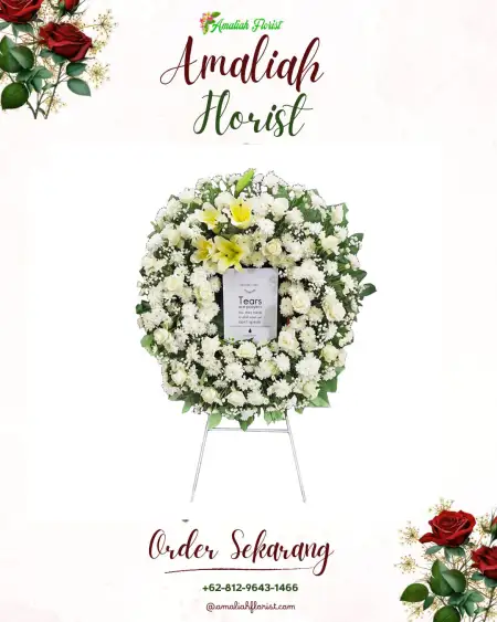 Krans Bunga Duka Binjai Timur